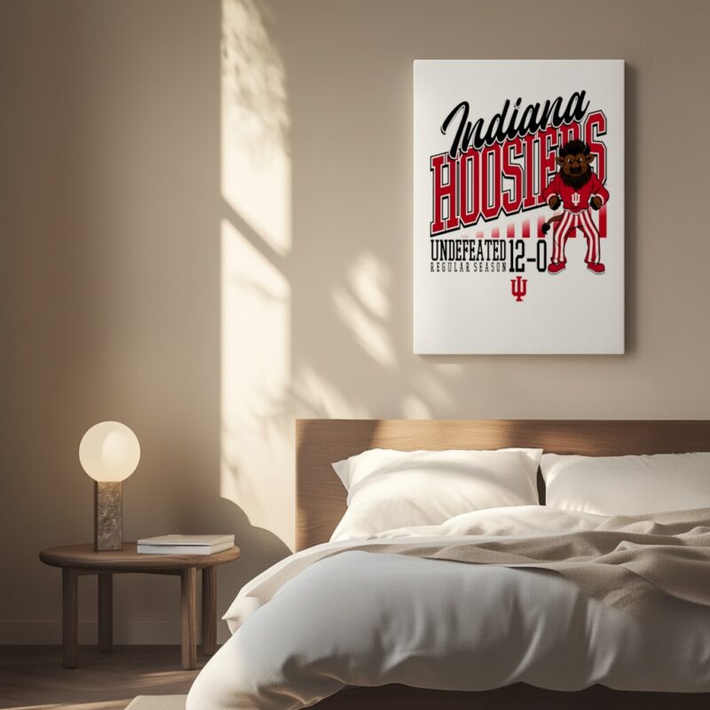 Indiana Football Undefeated Season 2025_Canvas