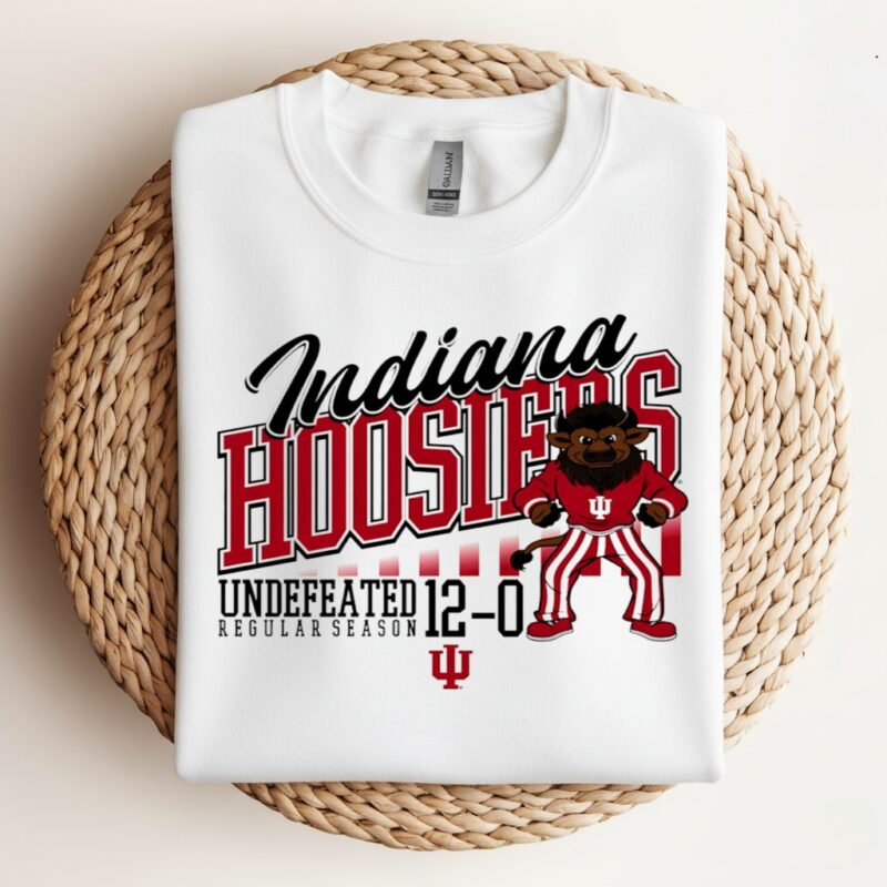 Indiana Football Undefeated Season 2025_Crewneck Sweatshirt