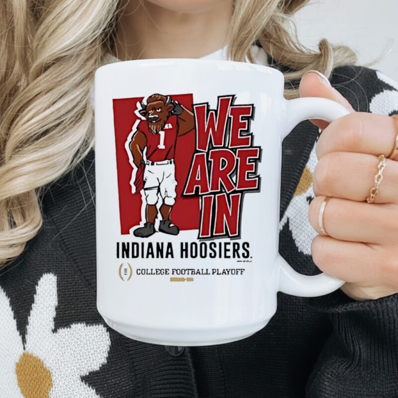 Indiana Hoosiers 2025 CFP Bound Mascot_Mug