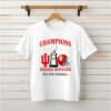 Indiana Hoosiers Champions Big Ten Football Shirt