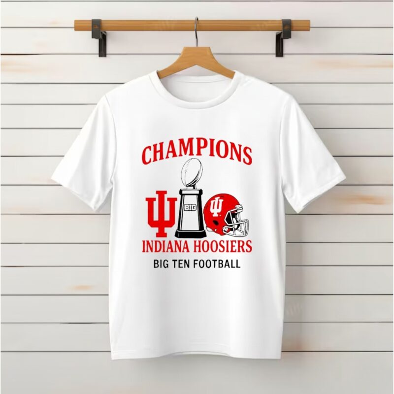Indiana Hoosiers Champions Big Ten Football Shirt