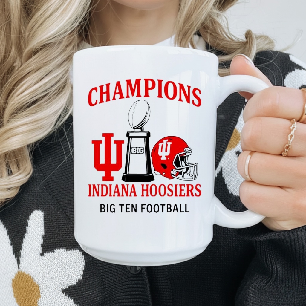 Indiana Hoosiers Champions Big Ten Football Shirt