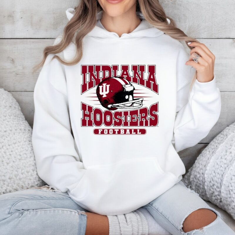 Indiana Hoosiers Football Helmet_Hoodie