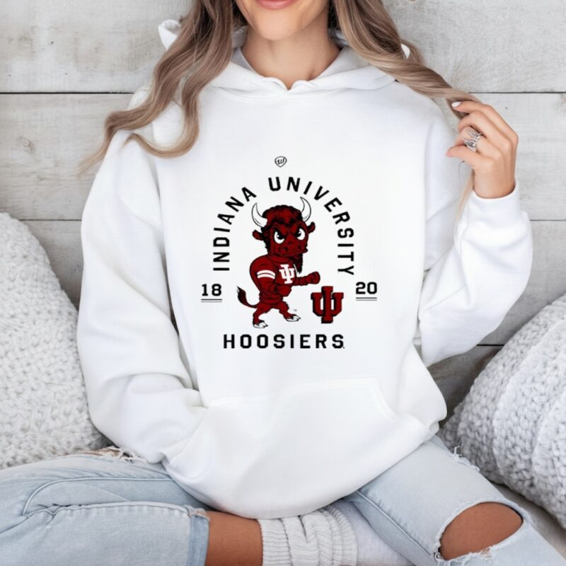 Indiana Hoosiers Vintage Buffalo_Hoodie