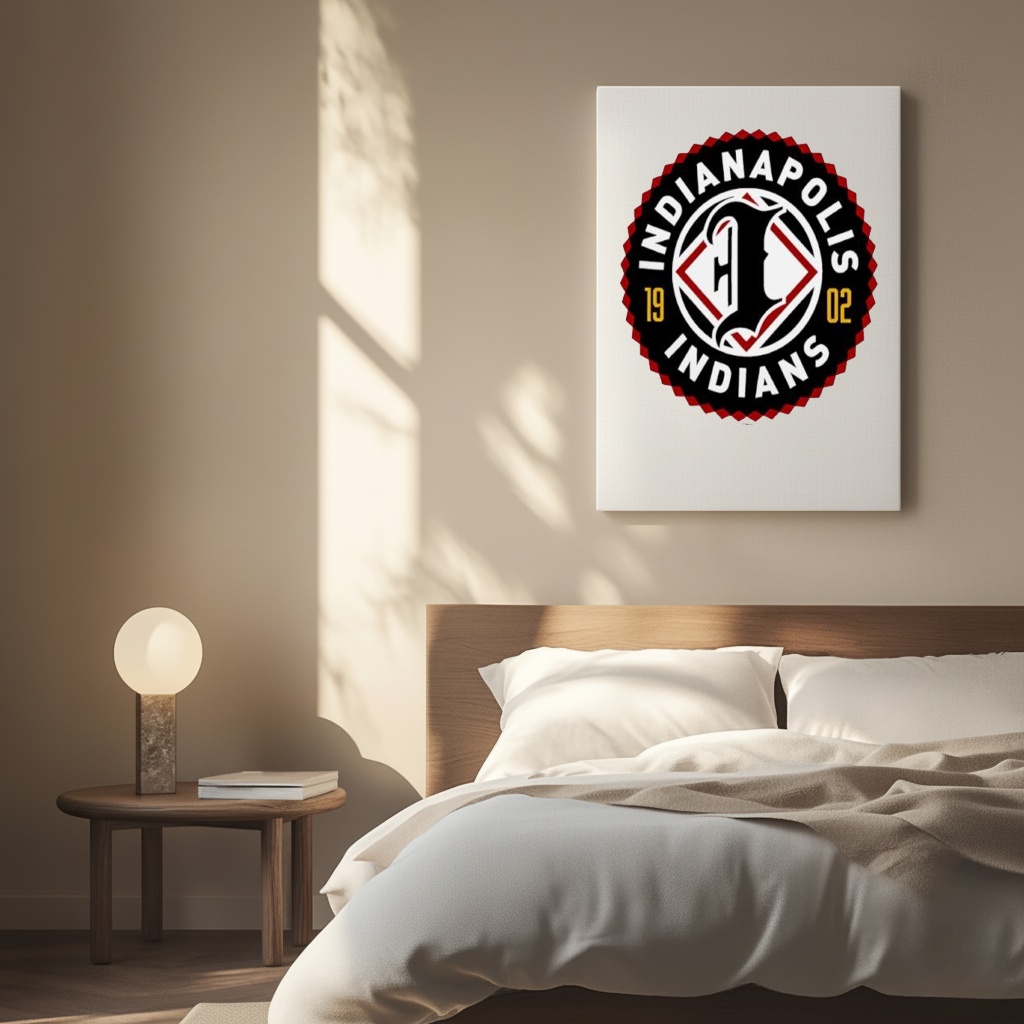 Indianapolis Indians Primary Logo 1902 Franklin Shirt