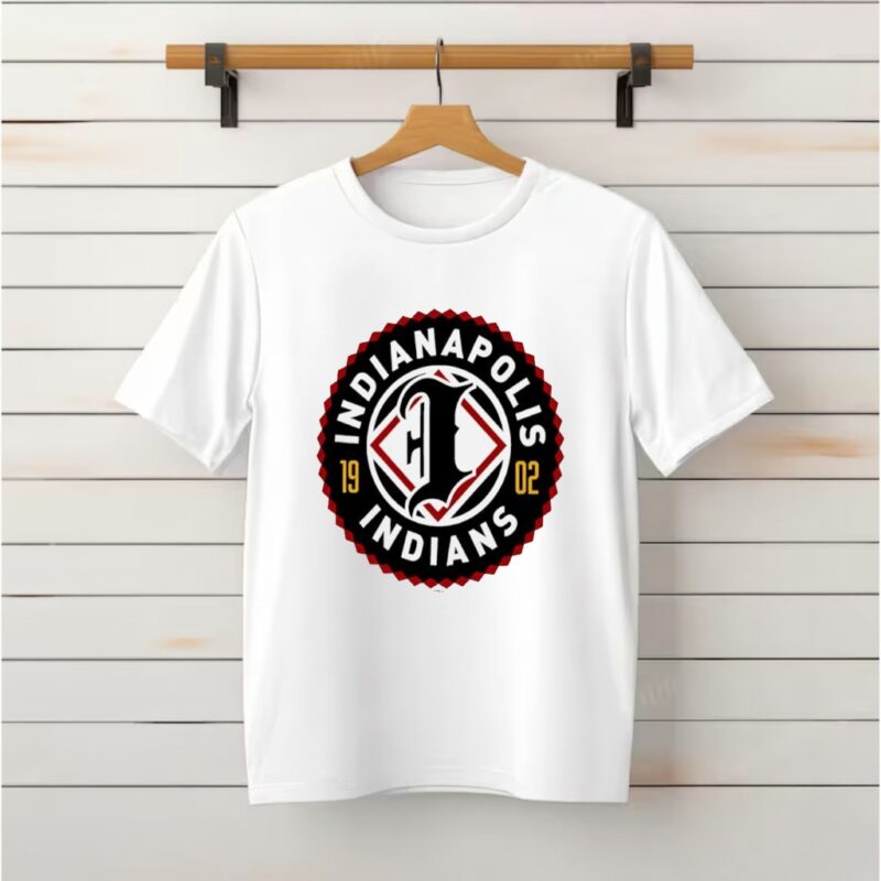 Indianapolis Indians Primary Logo 1902 Franklin Shirt