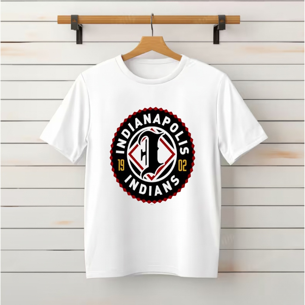 Indianapolis Indians Primary Logo 1902 Franklin Shirt