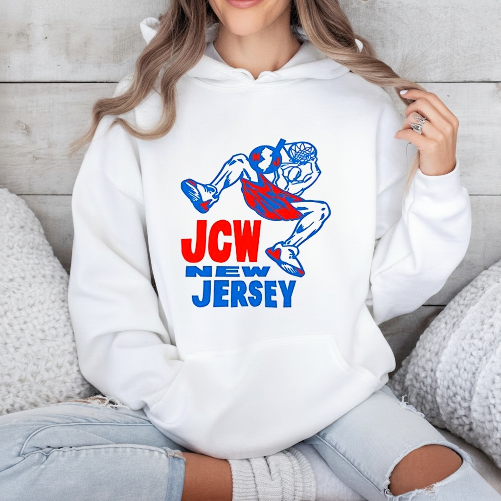 JCW New Jersey dunk basketball shirt