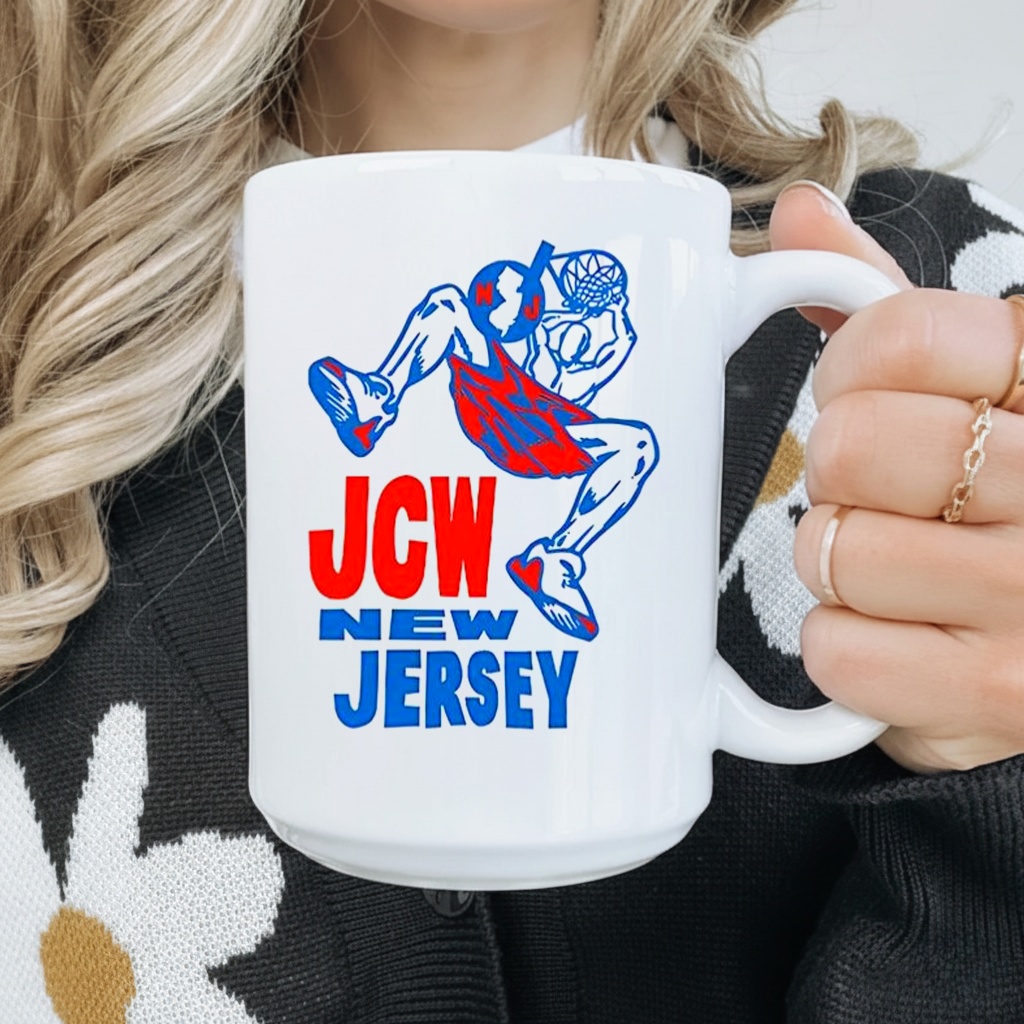 JCW New Jersey dunk basketball shirt