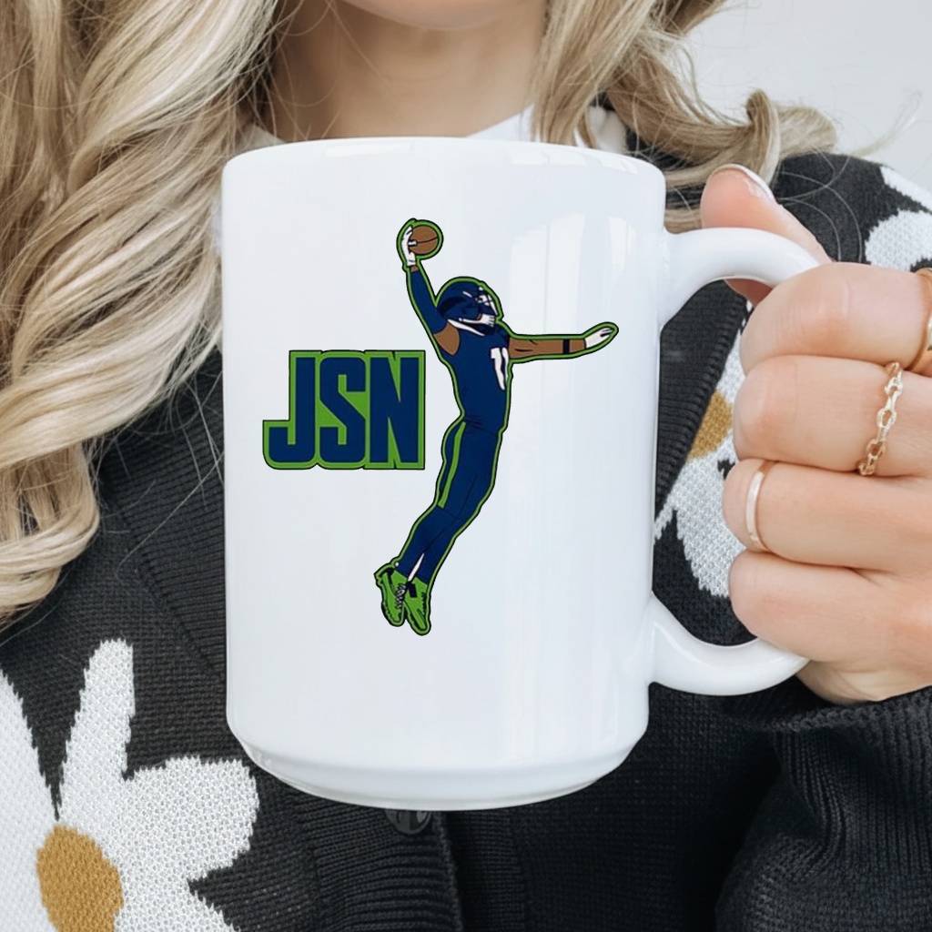 Jaxon Smith-Njigba Seattle Seahawks JSN Dunk T-shirts