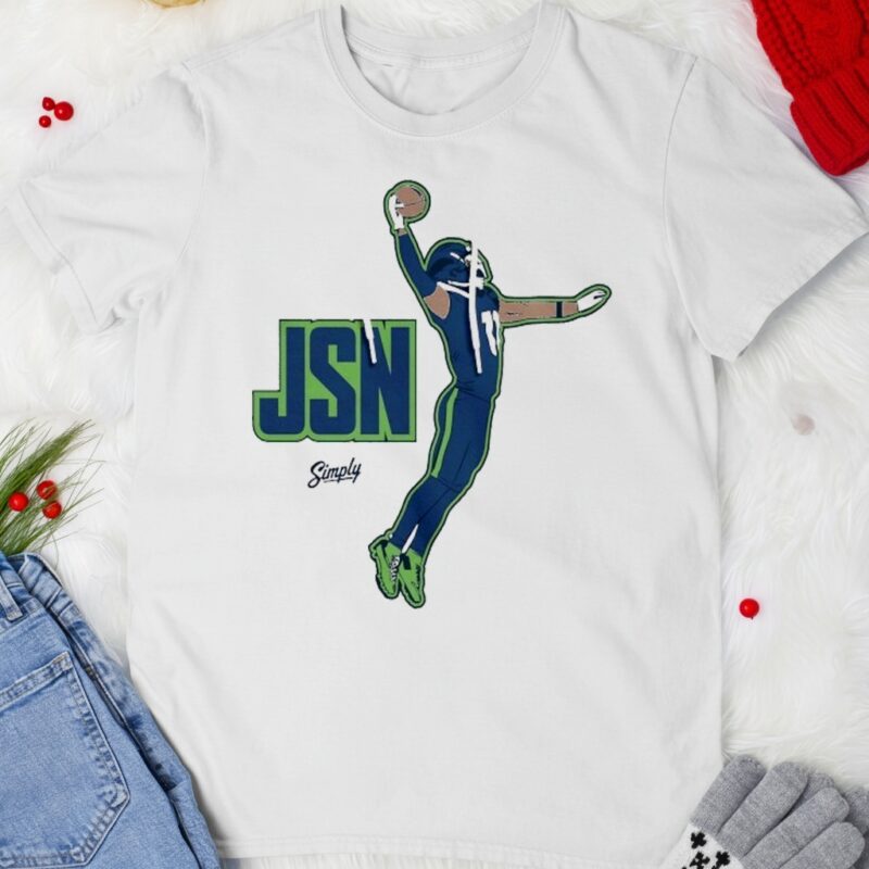 Jaxon Smith-Njigba Seattle Seahawks JSN Dunk_T-shirt