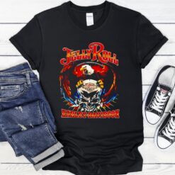 Jelly Roll Harley Davidson Eagle Skull Shirt