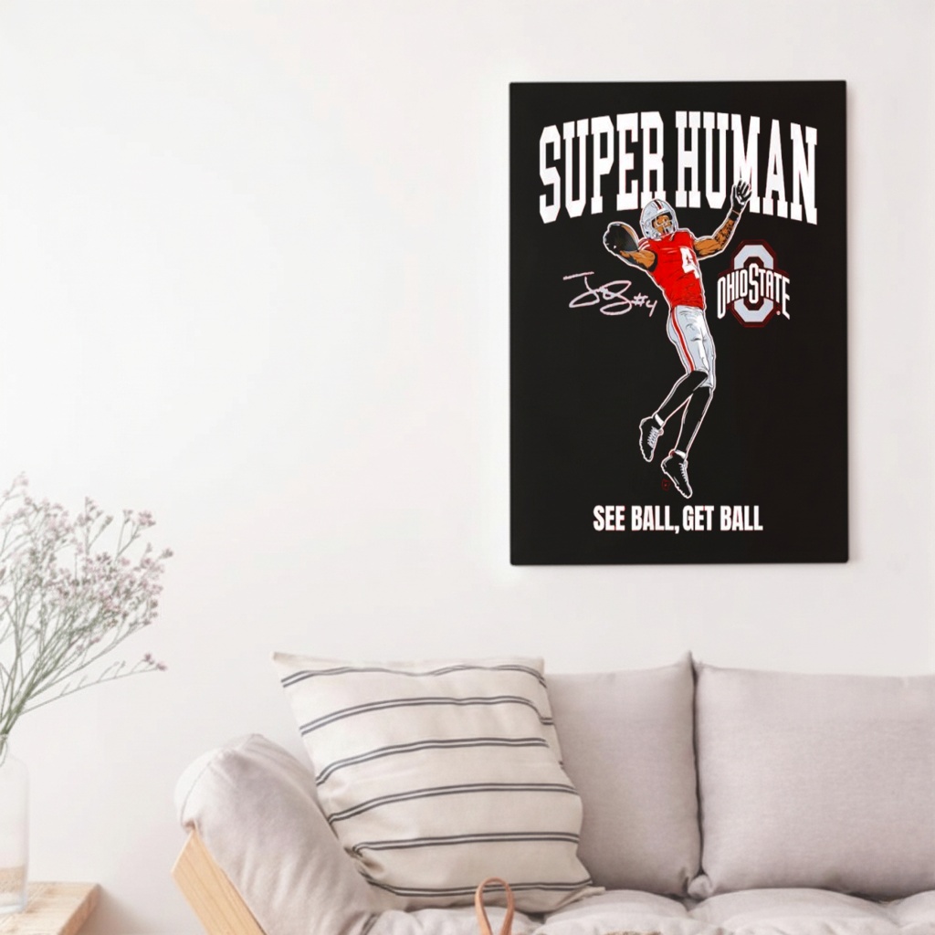 Jeremiah Smith Superhuman Ohio State Football shirt