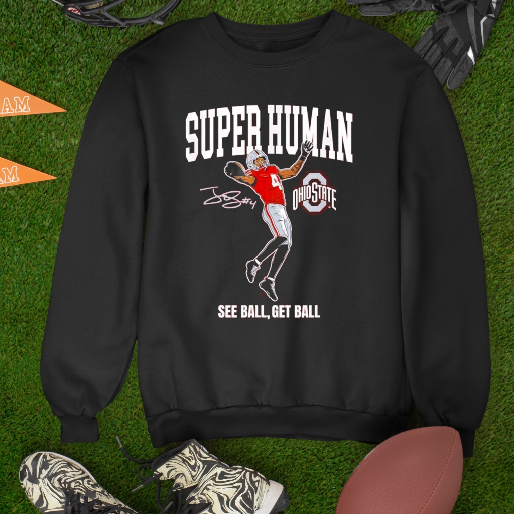 Jeremiah Smith Superhuman Ohio State Football shirt