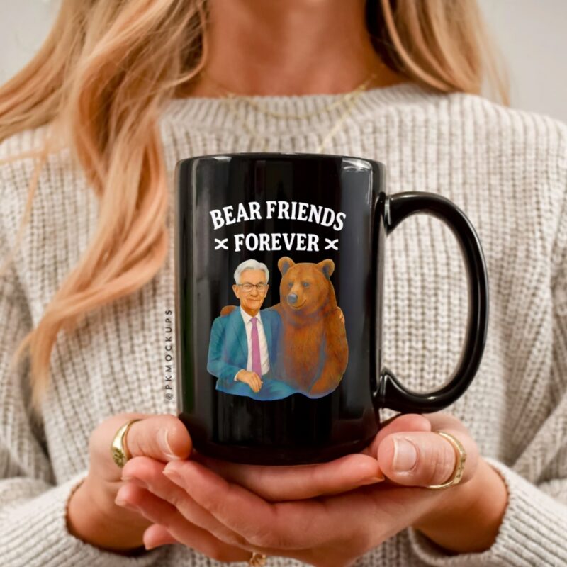 Jerome Powell Bear Friends Forever_Ceramic Mug