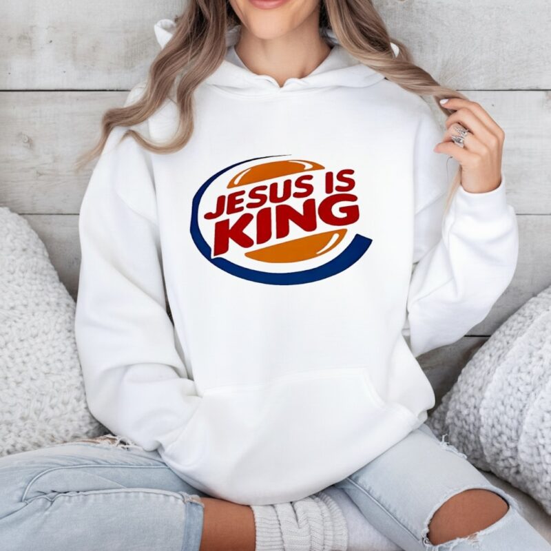 Jesus Is King x Burger King logo_Hoodie