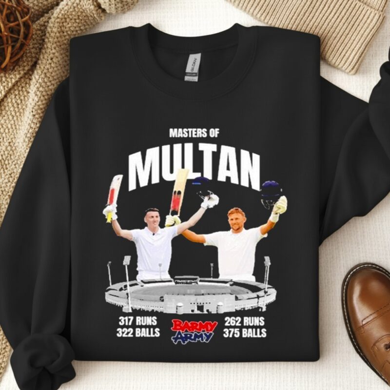 Joe Root Barmy Army Masters Of Multan_Crewneck Sweatshirt