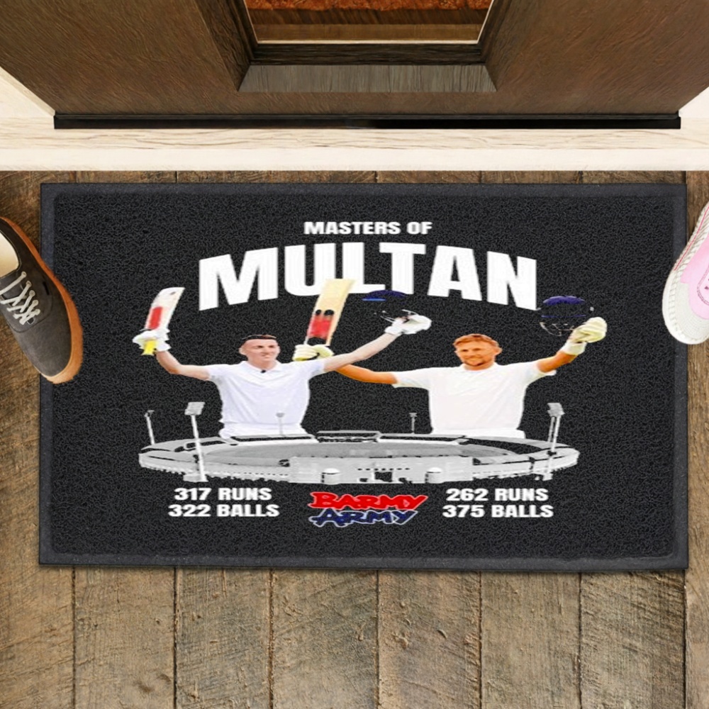 Joe Root Barmy Army Masters Of Multan T-shirts