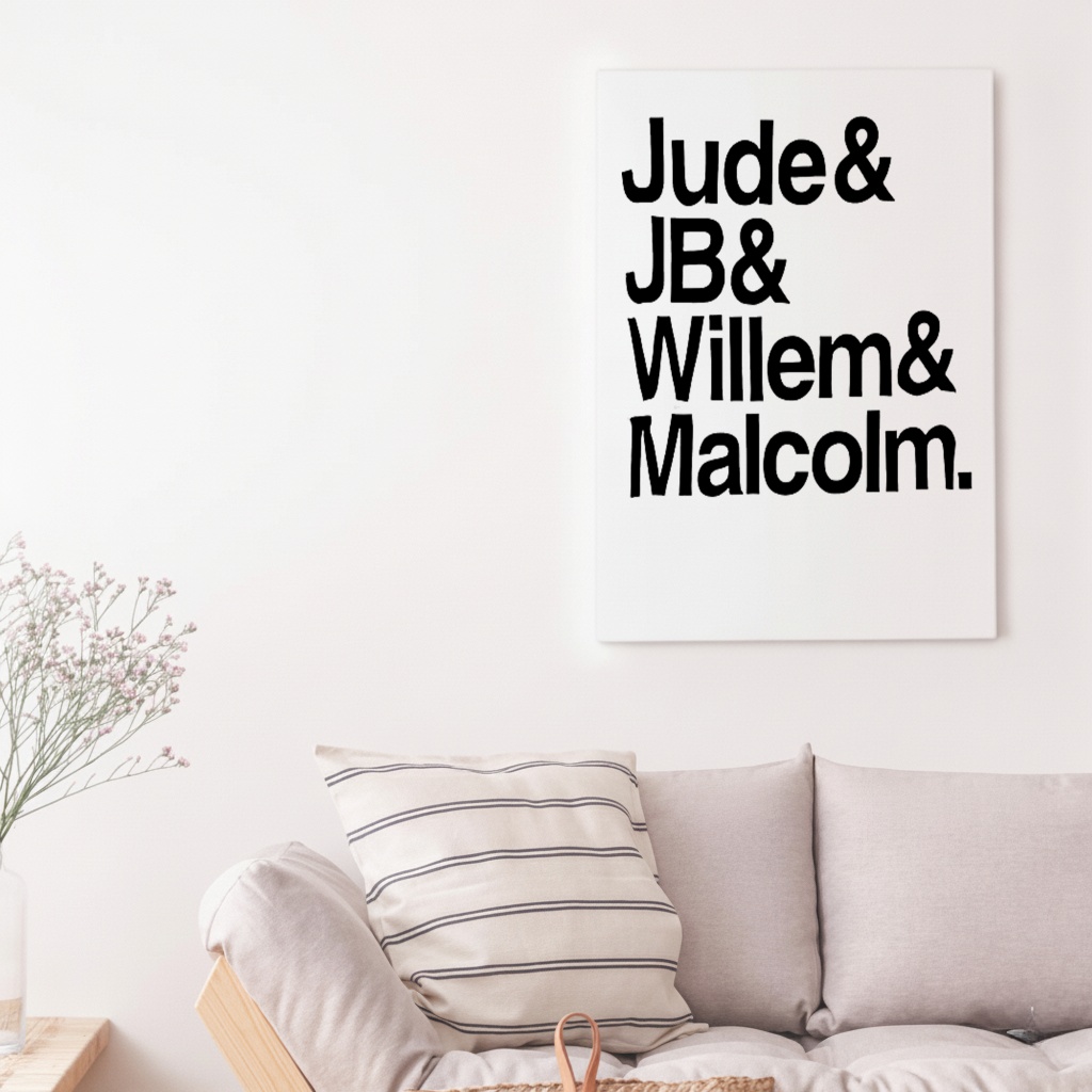 Jude JB Willem and Malcolm shirt