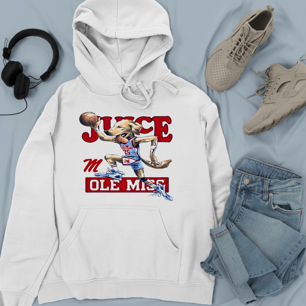 Juice Griffin Air Juice Ole Miss Dog mascot shirt