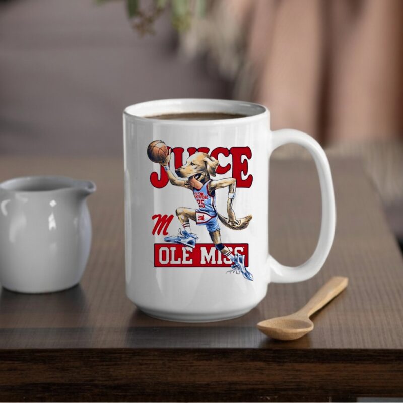 Juice Griffin Air Juice Ole Miss Dog mascot_Mug