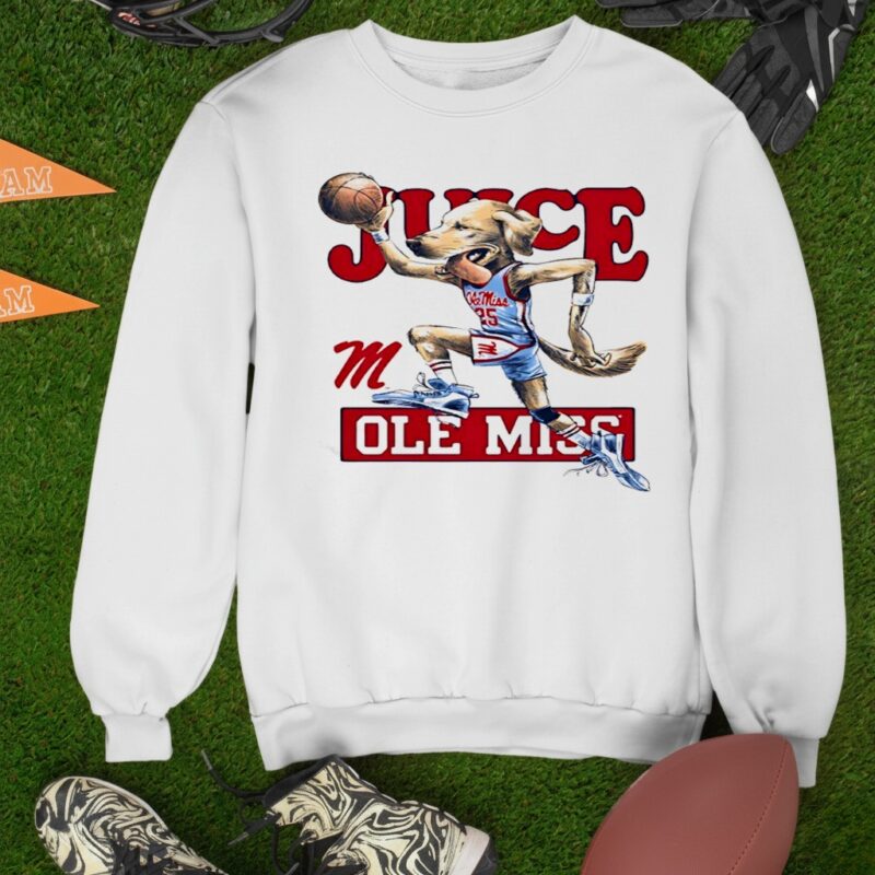 Juice Griffin Air Juice Ole Miss Dog mascot_Sweatshirt