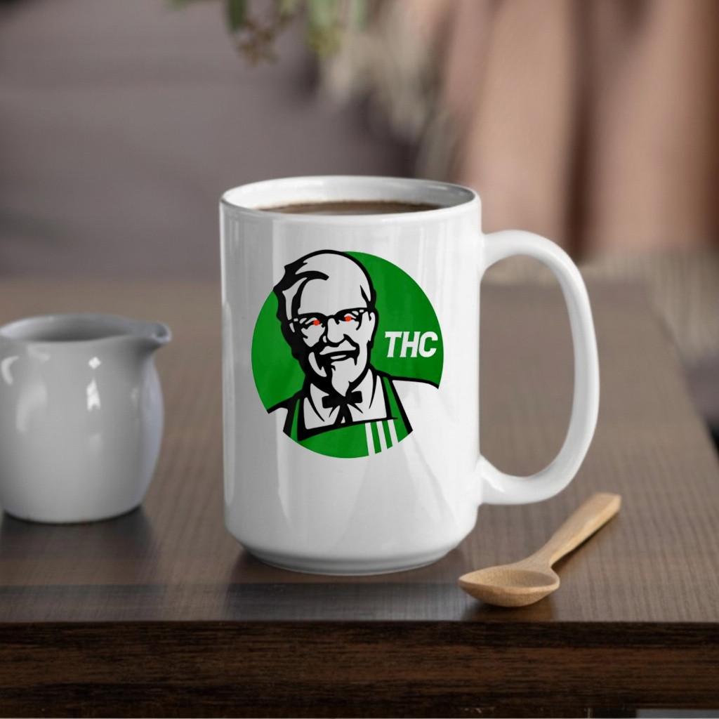 KFC THC tetrahydrocannabinol shirt