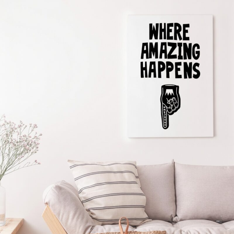 Kevin Durant where amazing happens_Canvas