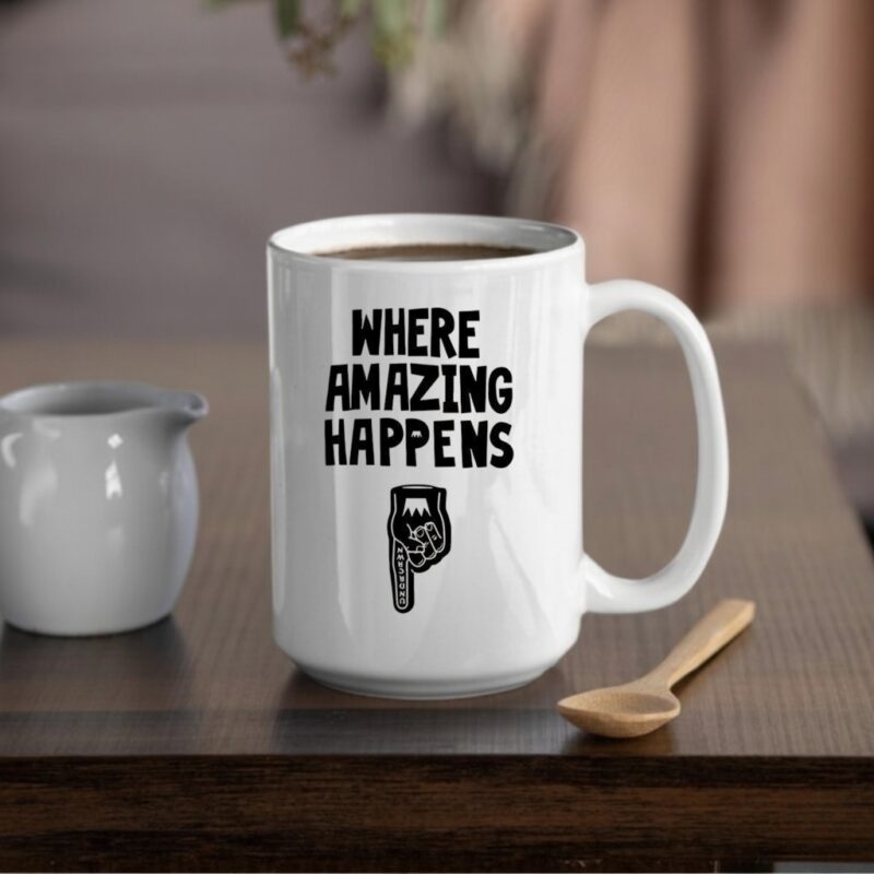 Kevin Durant where amazing happens_Mug