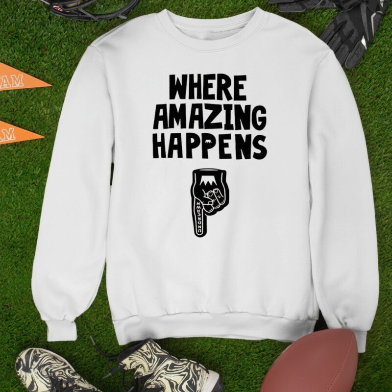 Kevin Durant where amazing happens_Sweatshirt