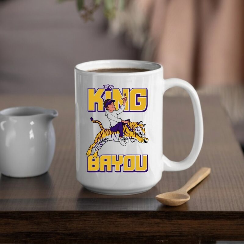 King Of The Bayou tiger mascot player_Mug