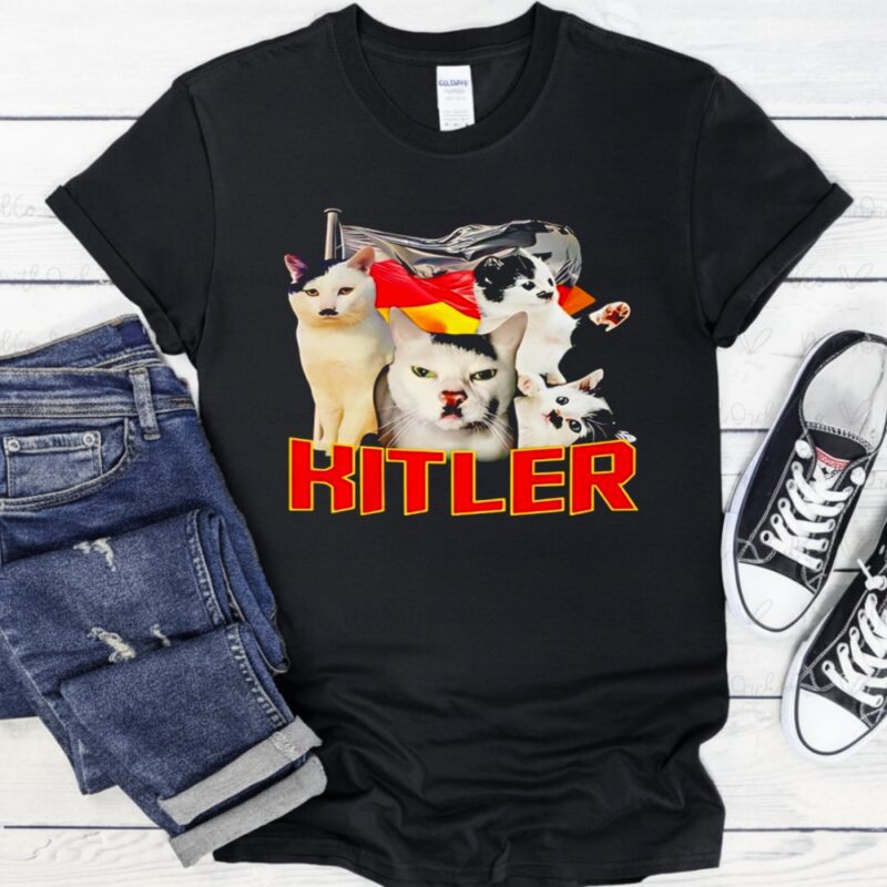 Kitler Hitler Cat graphic funny_T-Shirt