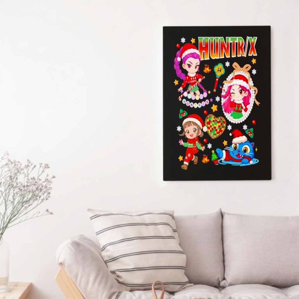 Kpop Demon Hunters Huntrix Christmas shirt