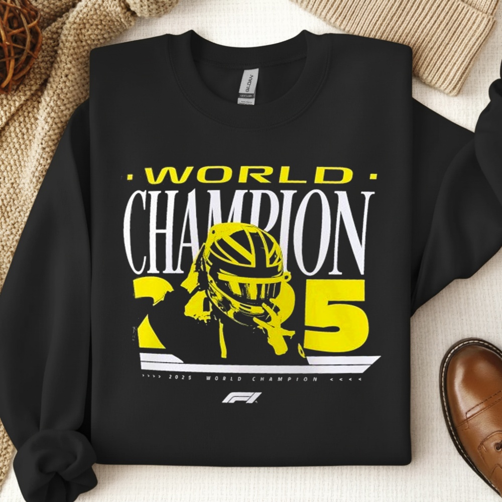 Lando Norris Formula 1 World Champion T-shirts