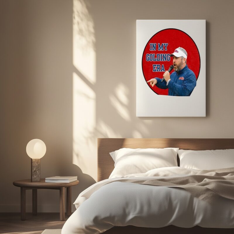 Lane Kiffin Ole Miss Football Playoff Gameday Buttons In My Golding Era_Canvas