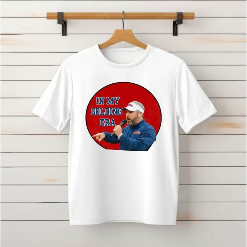 Lane Kiffin Ole Miss Football Playoff Gameday Buttons In My Golding Era_Classic T-Shirt