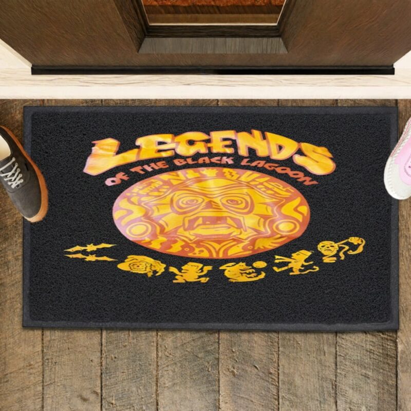 Legends of the black lagoon_Rubber Doormat