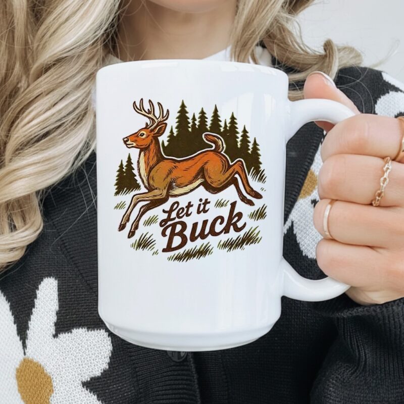 Let it buck whitetail_Mug