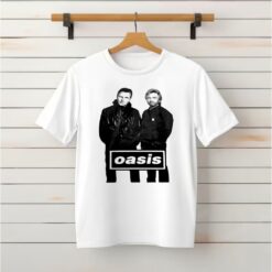 Liam Neeson And Noel Edmonds Oasis Shirt