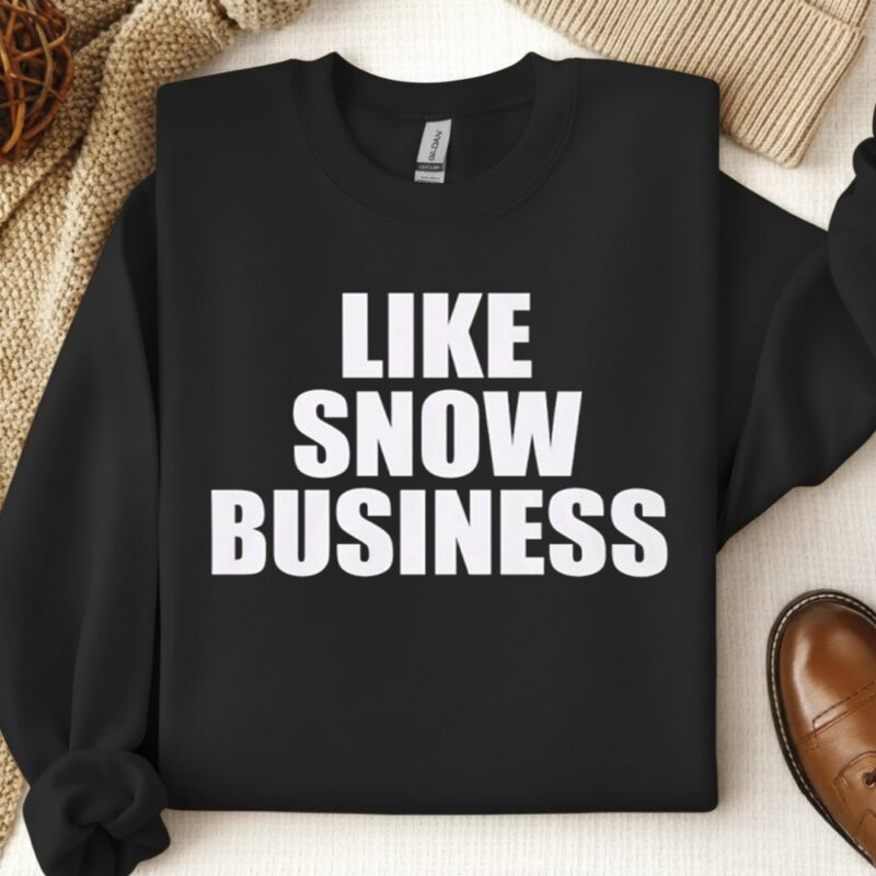 Like snow business official_Crewneck Sweatshirt