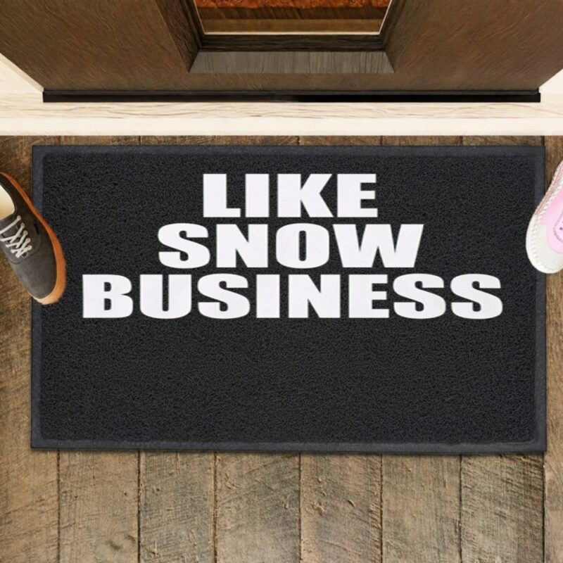 Like snow business official_Rubber Doormat