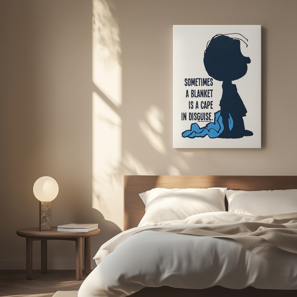 Linus Sometimes A Blanket Is A Cape In Disguise Adult shirt