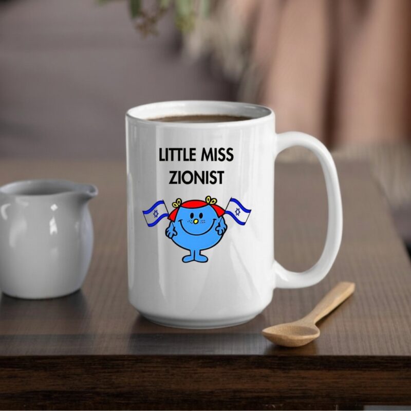 Little miss zionist_Mug