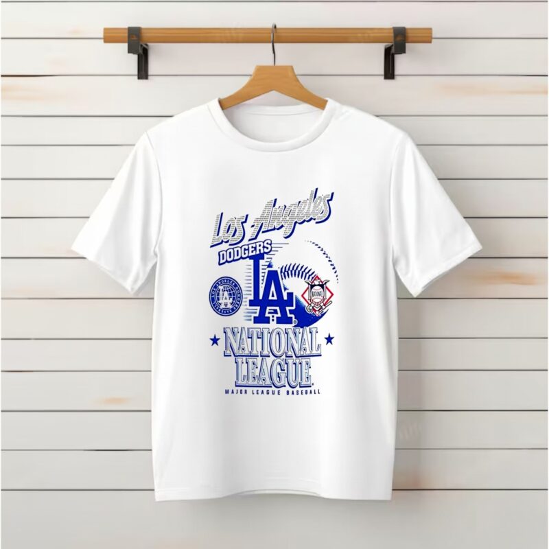 Los Angeles Dodgers MLB National League Retro Logo Shirt