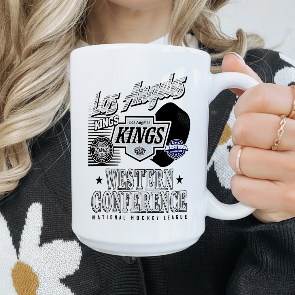 Los Angeles Kings NHL Western Conference Retro Logo Shirt