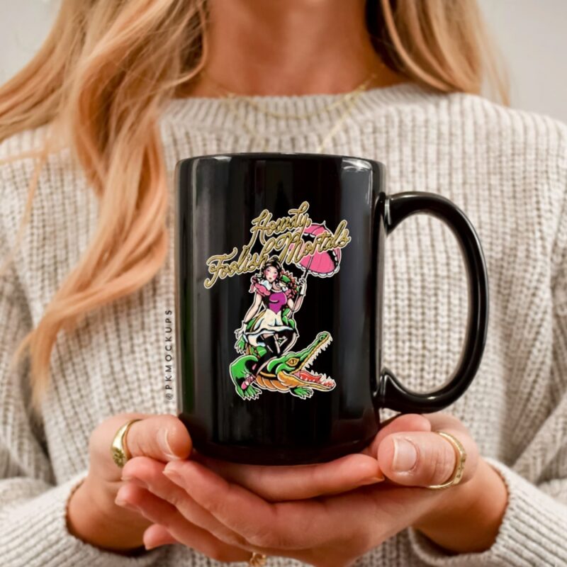 Lostbrostradingco Howdy Foolish Mortals_Ceramic Mug