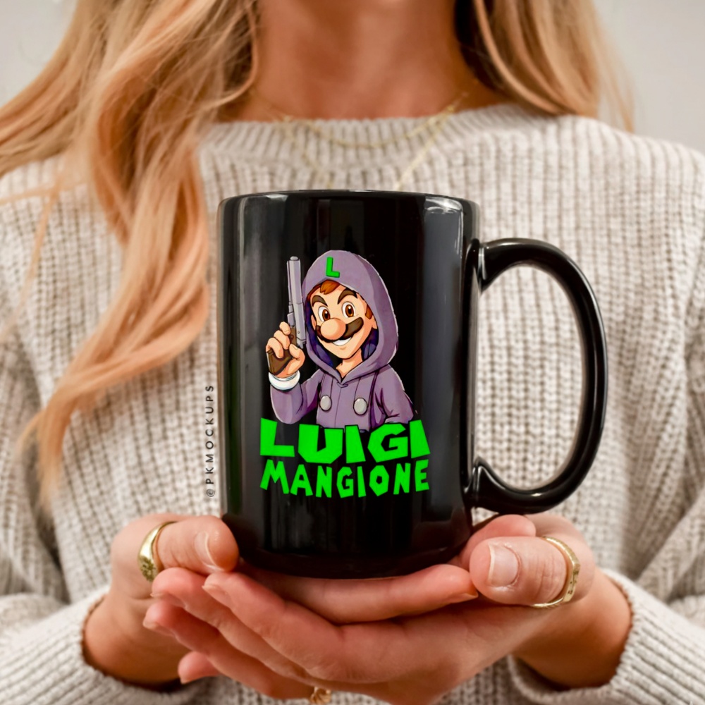 Luigi Mangione Nintendo shirt