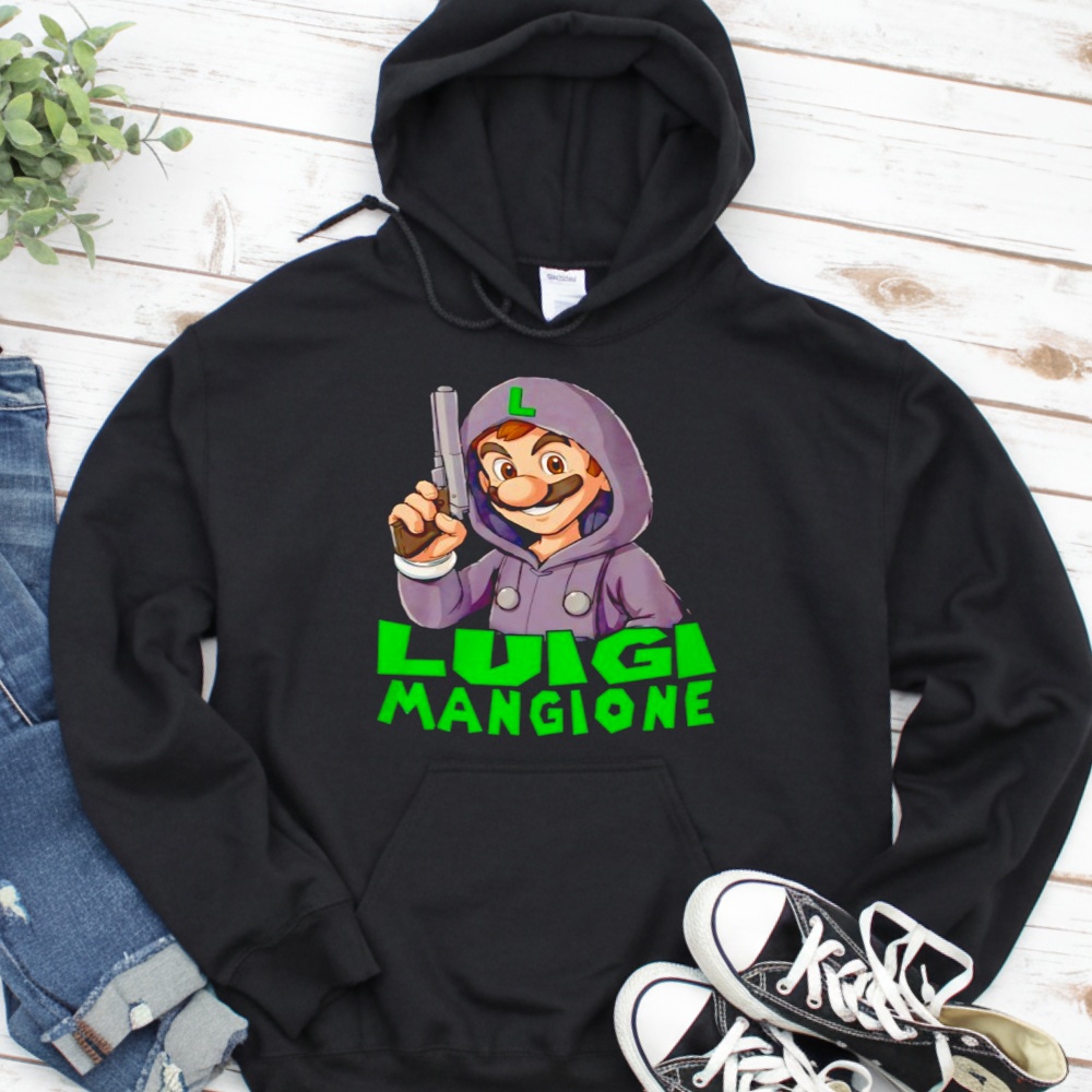 Luigi Mangione Nintendo shirt