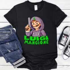 Luigi Mangione Nintendo shirt
