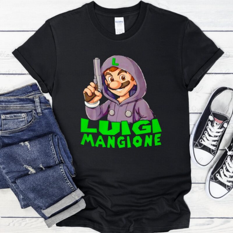Luigi Mangione Nintendo_T-Shirt